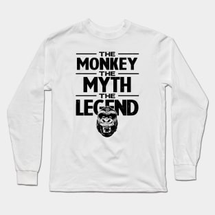 KING KONG - The Monkey, The Myth, The Legend Long Sleeve T-Shirt